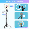 Anillo Luz Led 30cm Para Selfie Video Tripode Ajutable 170cm 5