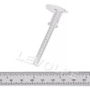 Paquímetro Plastico 15cm Branco 1