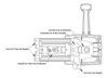 Caixa Manete De Comando Sincronizada P/ Motor Popa Universal 2