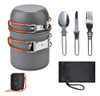 Conjunto De Utensílios De Acampamento De Acampamento Portáti 1