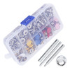 Kit De Fixação De Ferramentas De Encaixe De Couro Metal Pres 5
