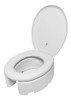 Silla Eleva Inodoro Acolchado D.e.m.a Altura 11,5 Cm 0