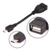 Otg Micro Usb V8 + Hub 4 Portas Mouse Teclado Pen Drive Usb 3