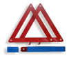 Balizas Triangulo Reflectivas Obligatorias Con Estuche X Jgo 0