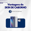 Película Adesivo Skin Carbono Transparente iPhone 14 4