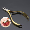 Alicate Corta Cuticulas Dorado Acero Inoxidable City Girl 2