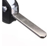 3 Botones + Pánico Remota Llave Plegable Tapa Shell Caso Fob 6