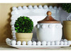 Juego De Recipientes Con Puntos Elevados Mud Pie, Blanco 4