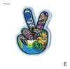Aplique Bordado Mano Peace 1