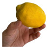 5 Limões Artificiais Fruta De Tamanho Real Para Decorações 3