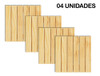4 Decks De Madeira Pinus Modular 30x30cm Exclusivo!! 6
