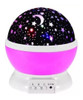 Lámpara Infantil Proyector De Estrellas Velador Luz Noche 0