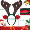 Bqtq 12 Diademas De Navidad Para Disfraz, Diademas 1 Bqtq 12 Diademas De Navidad Para Disfraz, Diademas 1