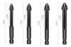 5x Conjunto De Brocas De Alvenaria Ponta De Carboneto Brocas 1