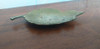 Cenicero De Bronce Forma De Hoja Muy Fino Vintage 1