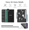Juqitech Funda Con Teclado Retroiluminado Para 4