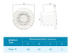 Exaustor Sicflux Mega 10 Bivolt (100mm) - Kit Completo 4