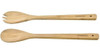 Conjunto De Utensilios De Madeira Bambu Para Alimentos Natur 1