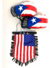Mini Guante De Boxeo Americano Puertorriqueño Boricua Puer. 3 Mini Guante De Boxeo Americano Puertorriqueño Boricua Puer. 3