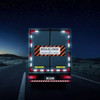 Kit 06 Faixa Refletiva Para-choque Avery Caminhão Van 2m40 2