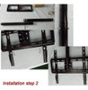 Henxlco - Soporte De Pared Ajustable Para Televisores De Tec 4