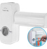 02 Porta Escova Suporte Dispensador Creme Dental Pasta Dente 0