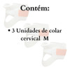 Colar Cervical Rígido Para Resgate Tamanho M 3unidades 3 Colar Cervical Rígido Para Resgate Tamanho M 3unidades 3