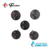 Kit 5 Botões Manipuladores  Cooktop Fogão Fischer Original 1