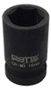 Soquete De Impacto 1/2 Pol Sextavado Curto 16mm Rotta 376 1