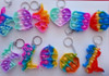 Popit X 50 Fidget Toys Llavero Antiestres Pop It 1