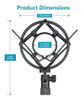 Soporte Para Micrófono Brazo + Filtro Antipop + Shock Mount 2