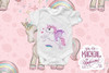 Plantillas Diseños Bodys Unicornios Sublimación + Mockups M5 3