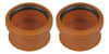 Accesorio Tapa 63 X 2 Unidades Desagüe Baño Ips 0