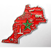 Imã Marrocos Com Mapa, Bandeira, Cidades - Imã De Geladeira 2