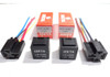 Kit Relays Marca Izeta 80a 12v Con Dos Zócalos 4 Pines 7