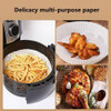 100pcs Air Fryer 50pcs Forro De Papel 20cm Tapete Anti-adesi 4