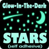Pegatinas Que Brillan En La Oscuridad, Puntos, Estrellas 1