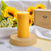 Vela Grande De Cera De Abeja, Juego De Velas De Cera De Abej 3