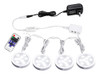 4pcs Lámpara De Luz Blanca Fría Led Cocina Bajo Iluminación 1