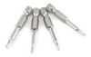 4pcs 50mm Bits De Chave De Fenda Em Forma De Triângulo 3