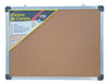 Pizarra Corcho Onix 45x60 Marco De Aluminio Y Elem Fijacion 0