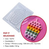 Kit 3 Forma Pop It Milkshake Simples Sem Silicone C10270 Bwb 1
