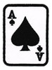 Parche Aplique Bordado Poker Cartas Casino Escalera 1
