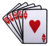 Parche Aplique Bordado Poker Cartas Casino Escalera 3