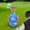 Conjunto De Clube De Golfe Infantil Brinquedo Mini Ao Ar 6