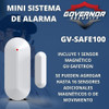 Kit De Mini Alarma Safe-100+ Sensor Vibración Protect+ Pilas 7