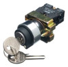 Selector Cerradura 0-1 22mm Na C/ Llave Baw Electro Medina 0