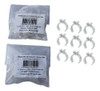 Presilha Original Para Tecido Painel Tela Magica Kit Com 50 0