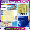 Kit 10 Parche Reparación Piscina Aunque Este Llena Original 5