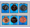 Medallas Deportivas Triunfo (30mm) Metalicas (pack X 12unid) 2 Medallas Deportivas Triunfo (30mm) Metalicas (pack X 12unid) 2
